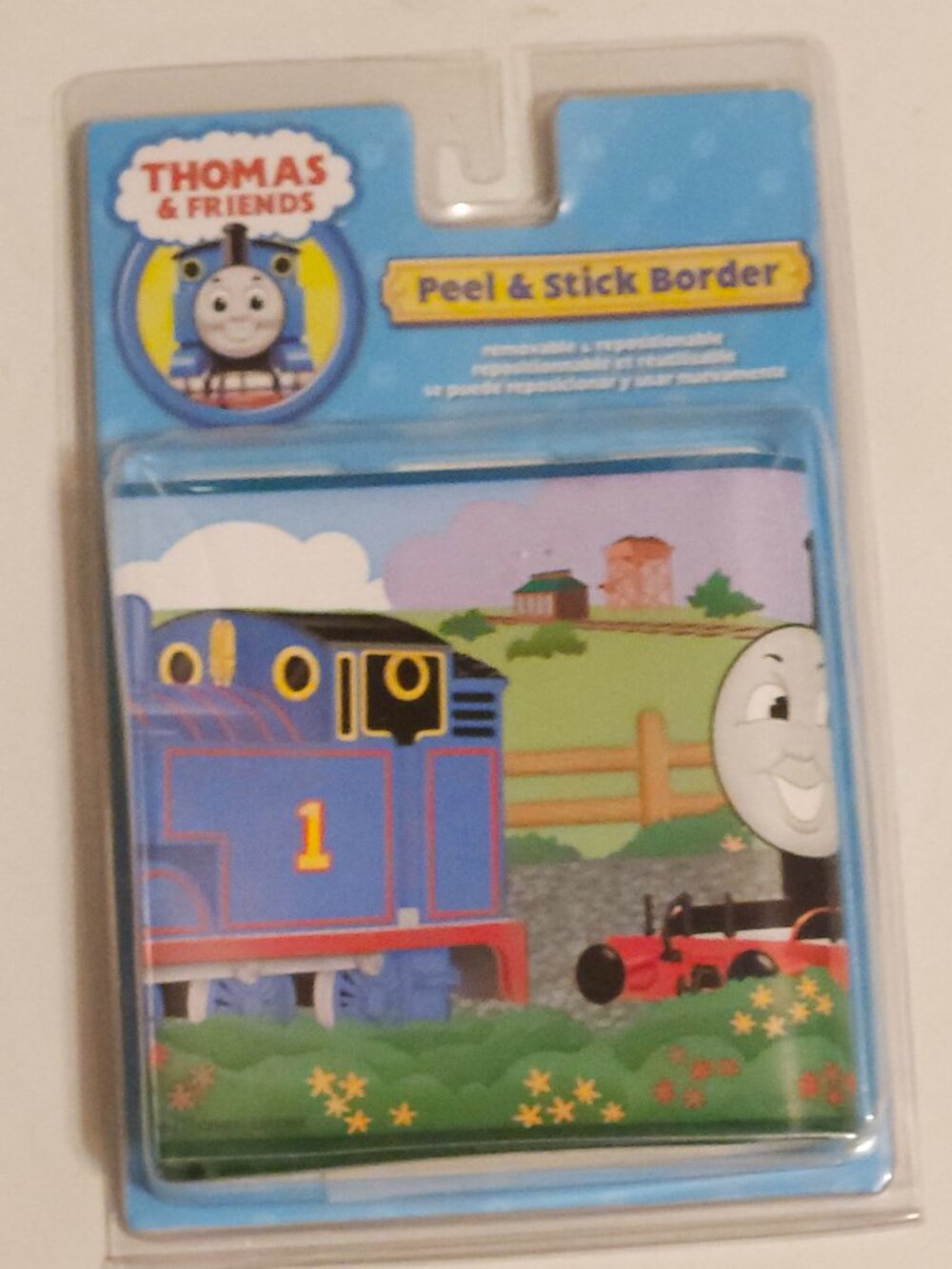 Thomas & Friends Peel And Stick Wall Paper Border 5” X 15 Ft NEW